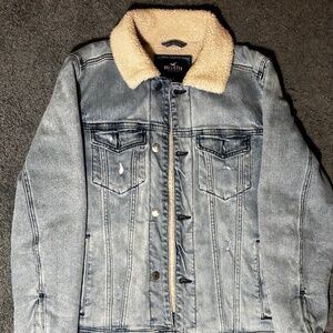Sherpa Lined Denim Jacket